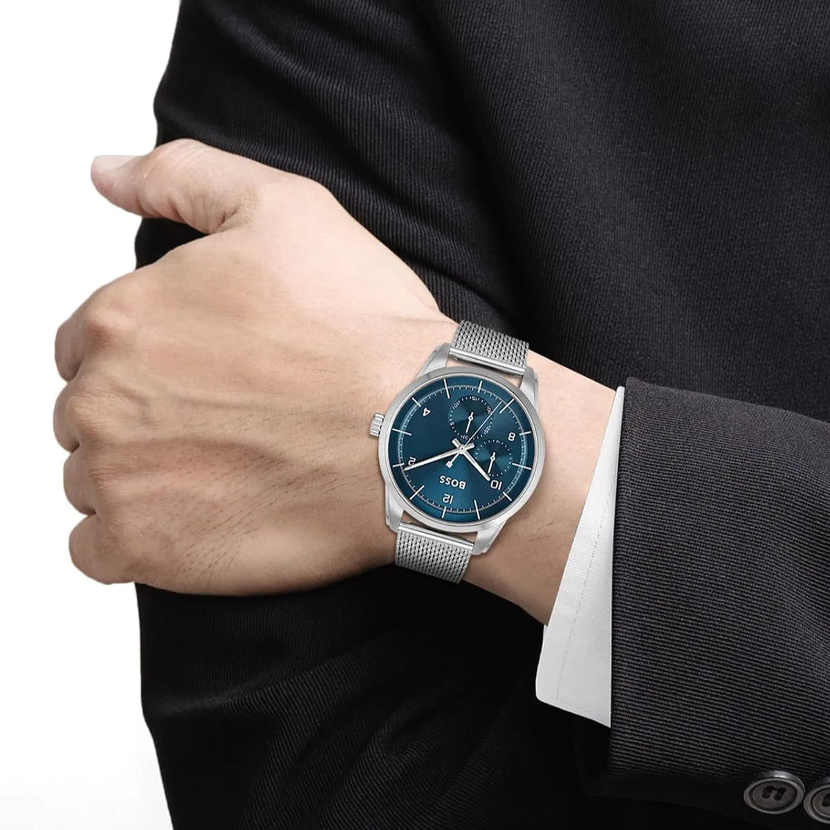 BOSS Men's SOPHIO 42mm Quartz Multifunction Watch | Water Resistant | Premium Sport Timepiece Perfect for Every