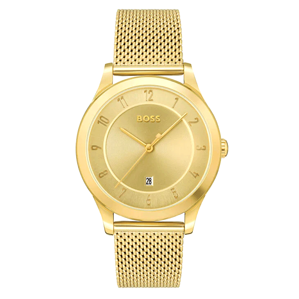 Hugo Boss 1513982 Purity Gold Dial Men's Watch