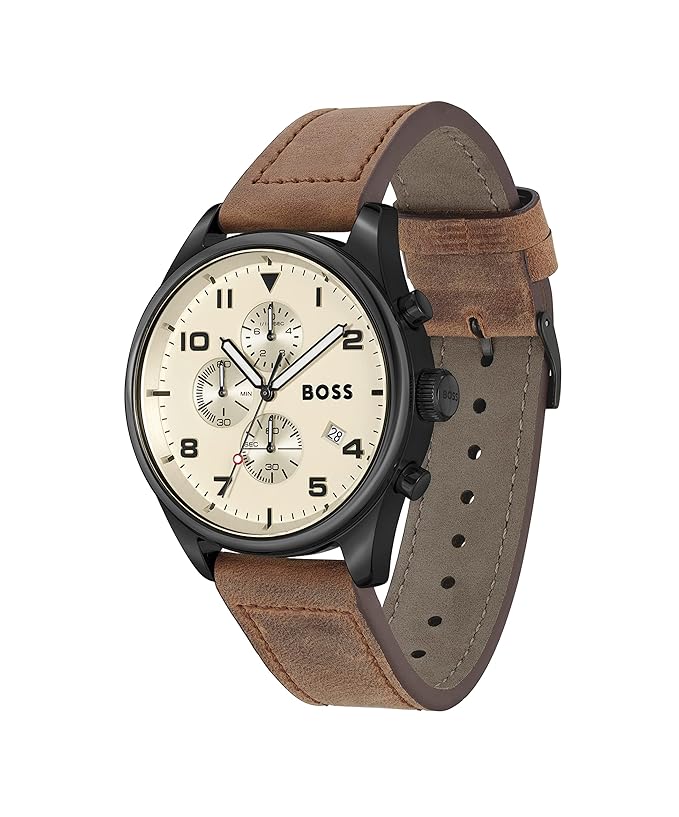 Hugo Boss 1513990 View Chronograph Beige Dial Men's Watch
