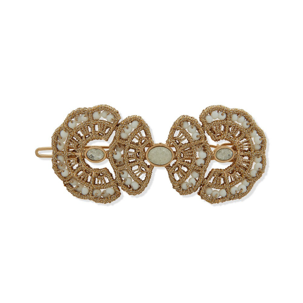 LONNA & LILLY 15H00115 Lace Bow Hair Clip