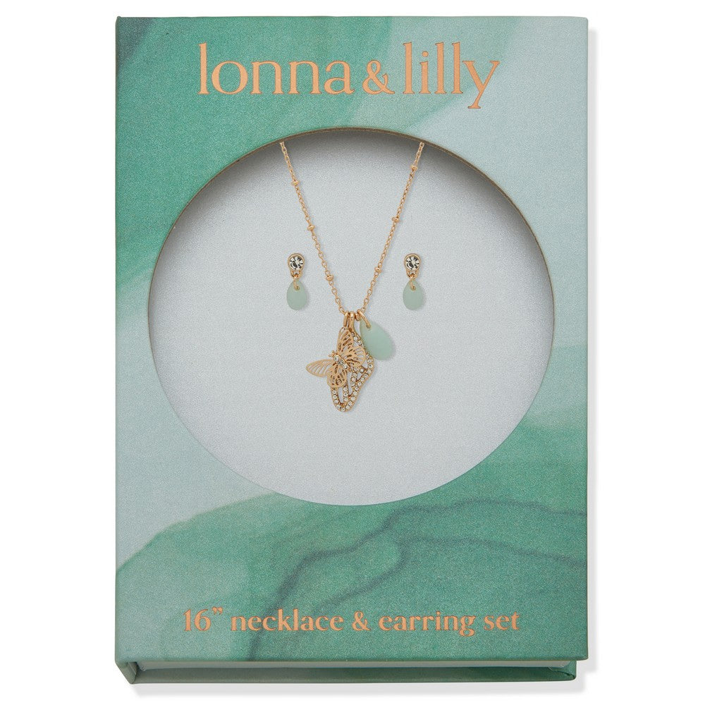 Lonna & Lilly 15S00032 Necklace & Earring Set