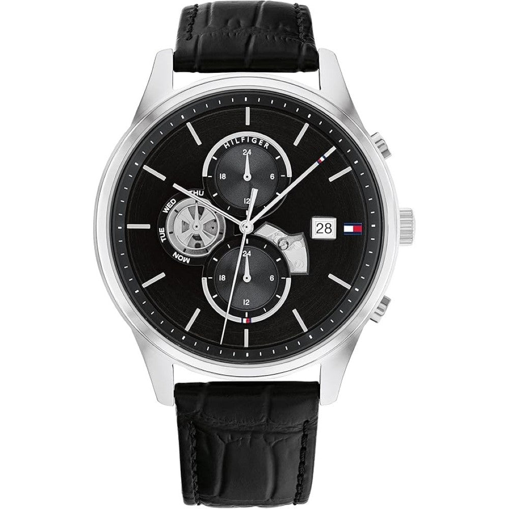 Tommy Hilfiger 1710502  Analogue Quartz Watch for Men with Silver Stainless Steel Bracelet