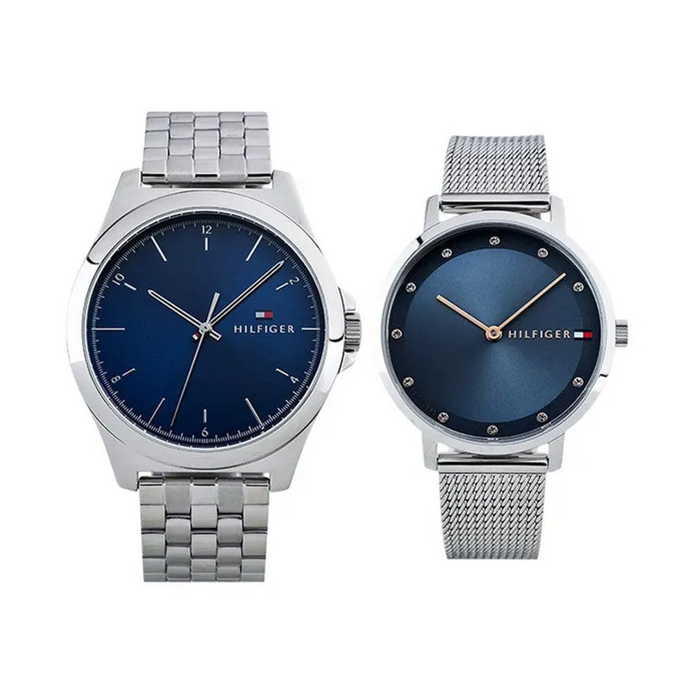 1770024,Tommy Hilfiger Classic Black Leather Watch 