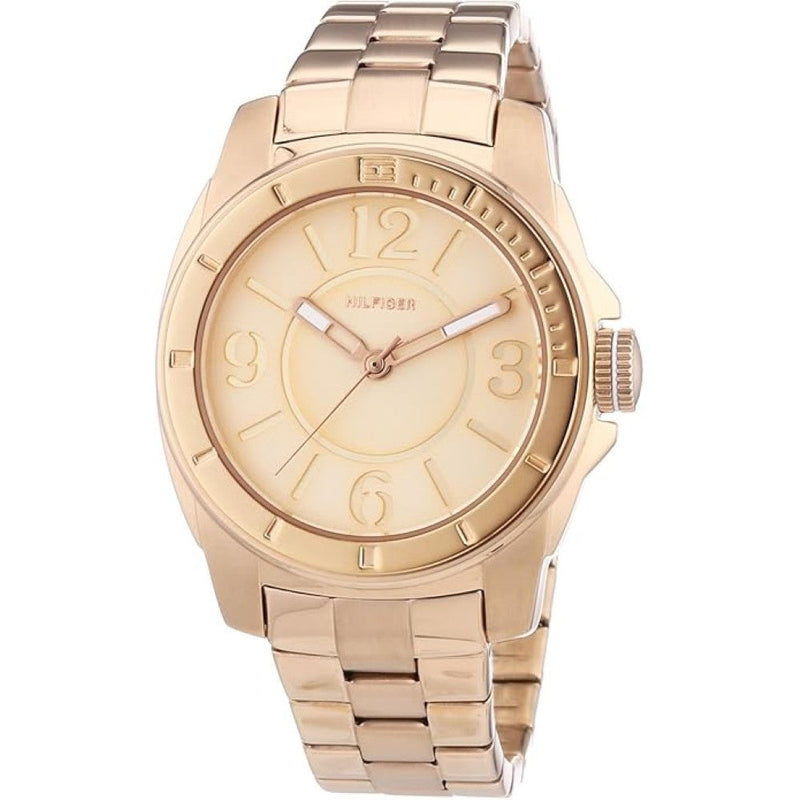 Tommy Hilfiger 1781141  Analogue Multifunction Quartz Watch for Men with Black Leather Strap Tommy Hilfiger