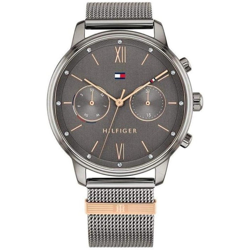 Tommy Hilfiger 1782304  Analogue Multifunction Quartz Watch for women with Stainless Steel mesh bracelet Tommy Hilfiger