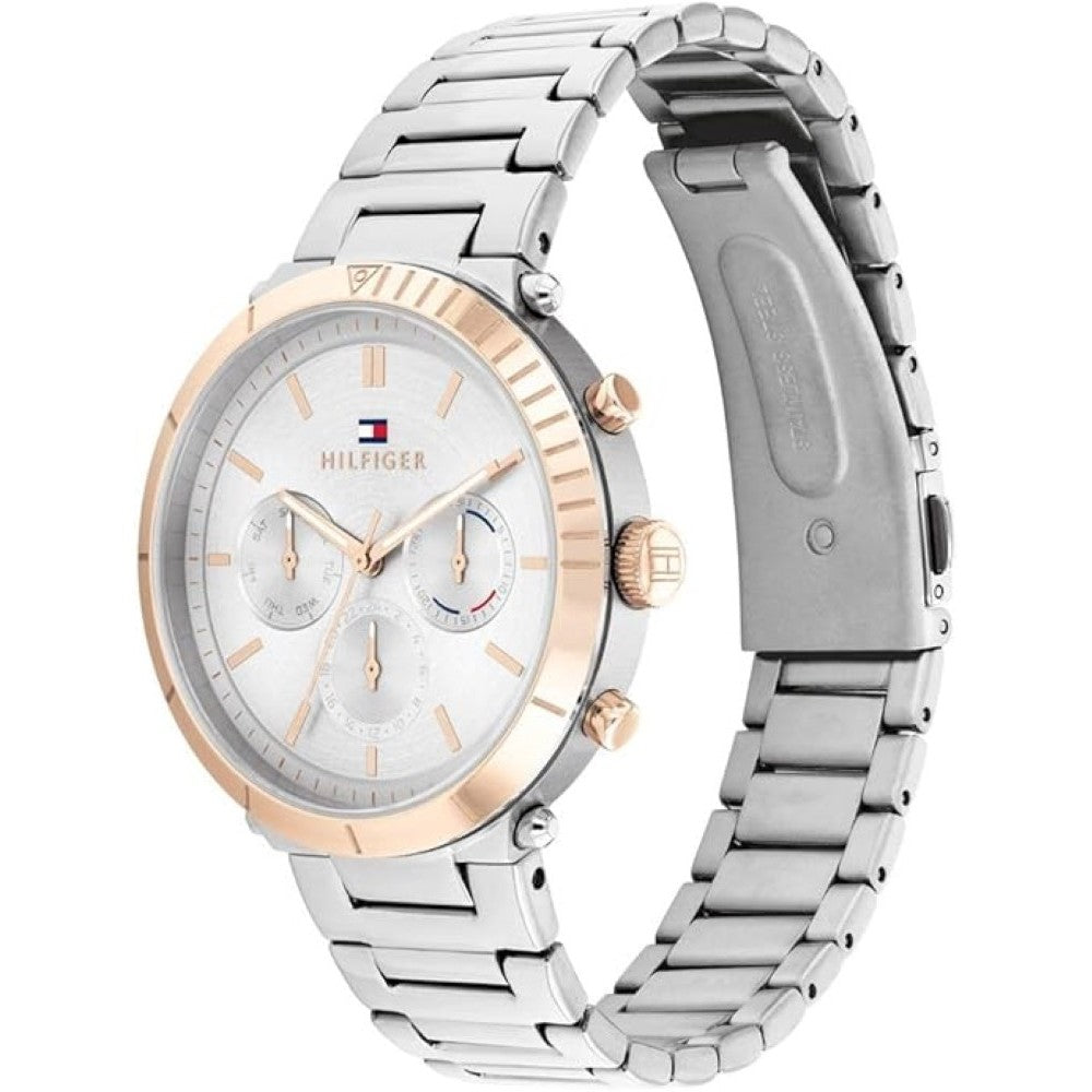 Tommy Hilfiger 1782348  Women's Quartz Stainless Steel and Mesh Bracelet Casual Watch Color  Grey