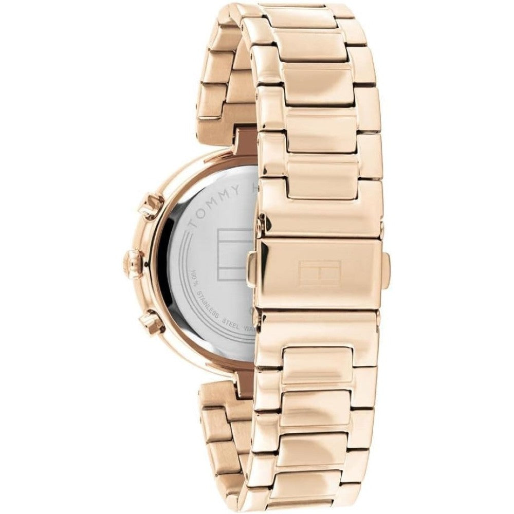 Tommy Hilfiger 1782391  Analogue Multifunction Quartz Watch for women with Gold colored Stainless Steel bracelet