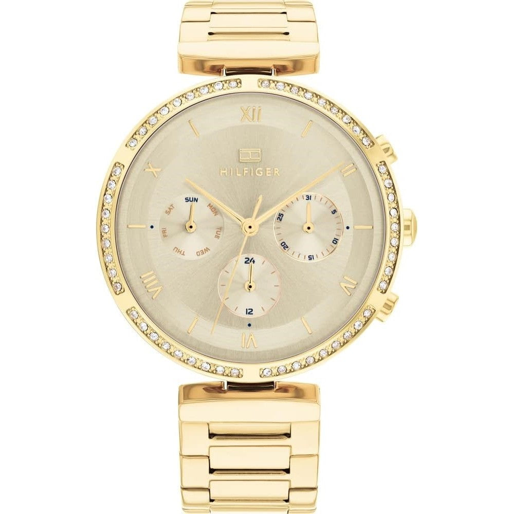 Tommy Hilfiger 1782392  Women's Quartz Multifunction Stainless Steel and Link Bracelet Watch Tommy Hilfiger