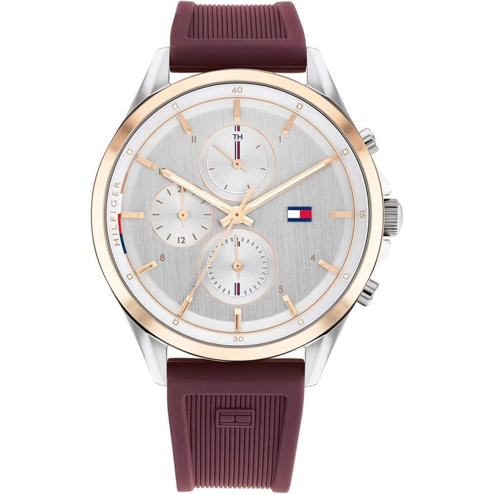 Tommy Hilfiger 1782425 Silver Dial Multifunction Analog Quartz Women's Watch Tommy Hilfiger