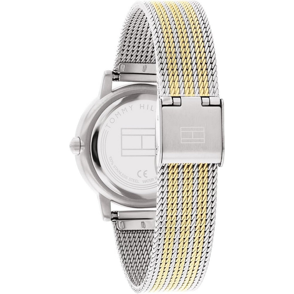 Tommy Hilfiger 1782440 Silver Dial Mash Band Quartz Women's Watch