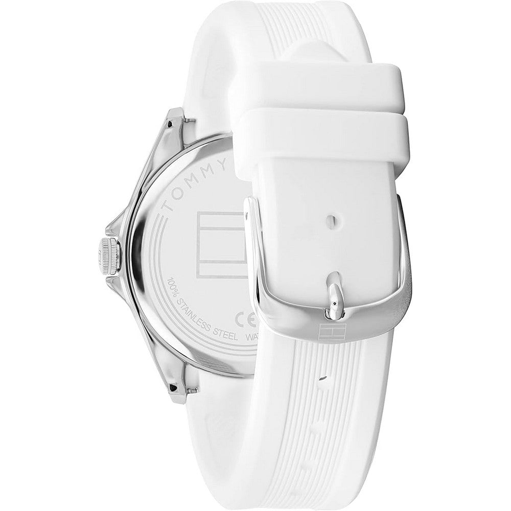 Tommy Hilfiger 1782478 Geay Dial Silicone Strao Women's Watch