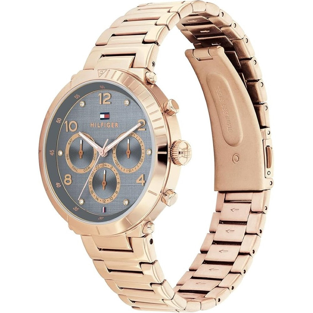 Tommy Hilfiger 1782489  Analogue Quartz Watch for women with Carnation gold colored Stainless Steel bracelet