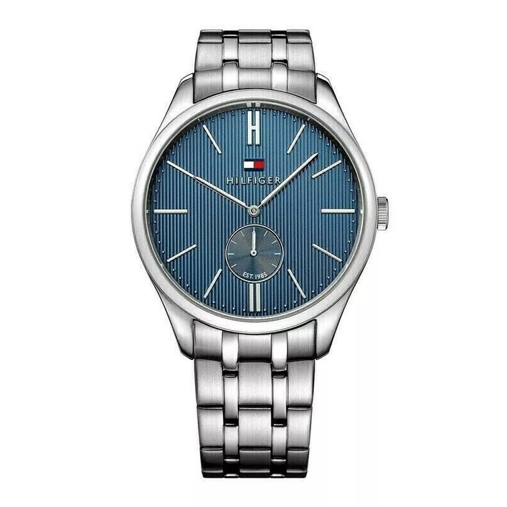 Tommy Hilfiger Curtis Men’s Gold Leather Watch 1791170 – 44 mm