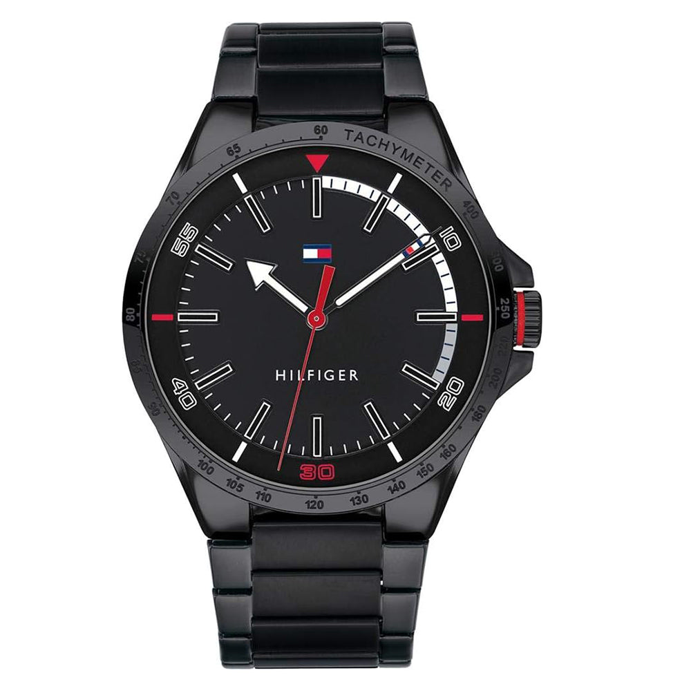 Tommy Hilfiger 1791525 Black Dial Quartz Movement Men's Watch