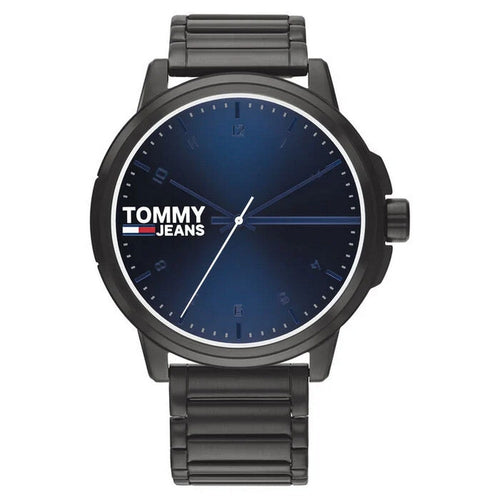 Tommy Hilfiger Jeans Men’s Black Stainless Steel Watch 1791678 – 46 mm