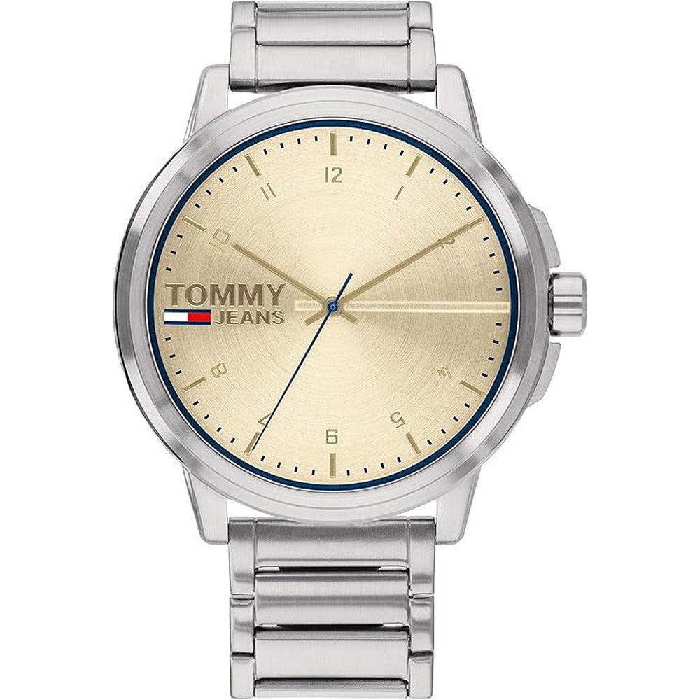 Tommy Hilfiger Urban Explorer Men’s Watch 1791704 – Champagne Dial, Stainless Steel