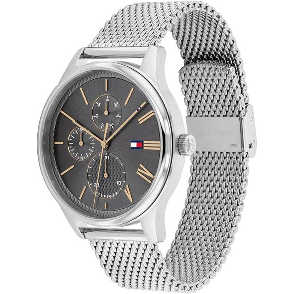 Tommy Hilfiger 1791846 Analog Quartz Steel Bracelet Silver Men's Watch