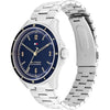 Tommy Hilfiger  1791902 Blue Dial Silver Stainless Steel Analogue  Quartz Watch for Men