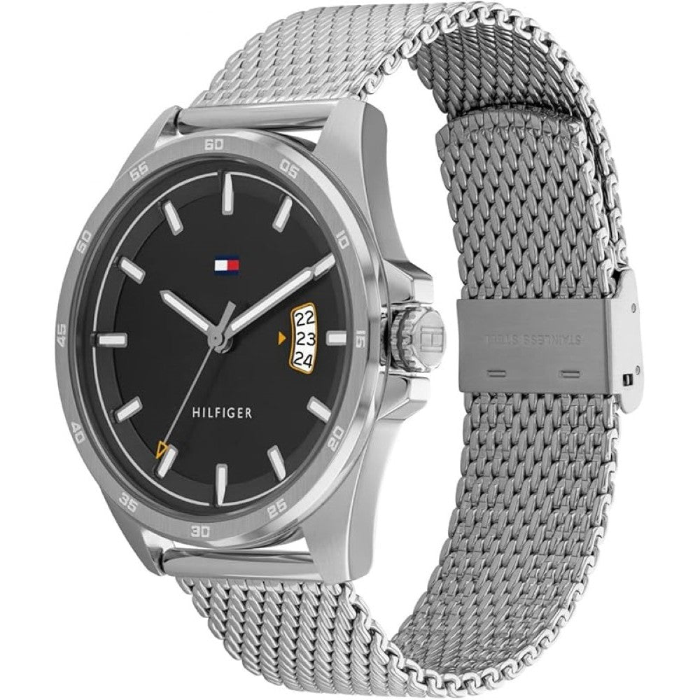 Tommy Hilfiger  1791912 Men Analog Quartz Watch with Stainless Steel Bracelet