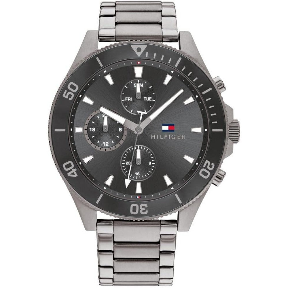 Tommy Hilfiger 1791918 Multi-Function Stainless Steel Wrist Watch For Men Tommy Hilfiger