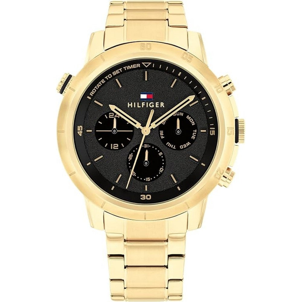 1792109,Tommy Hilfiger Fashion Black Watch  