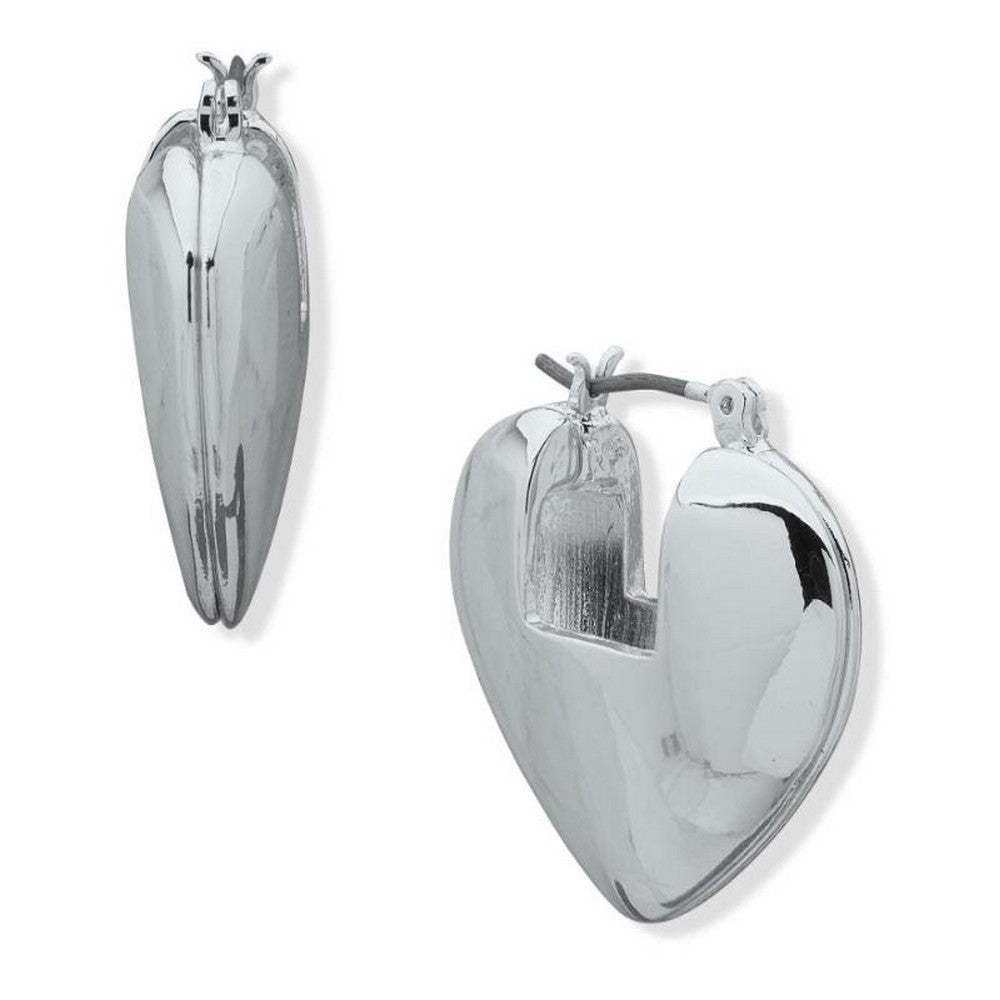 Nine West Jewelry 19G01326 Silver-Tone Hoop Earrings NINE WEST