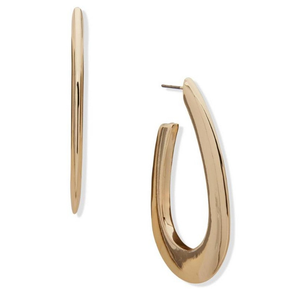 Nine West Jewelry 19G01359 gold-tone hoop earring