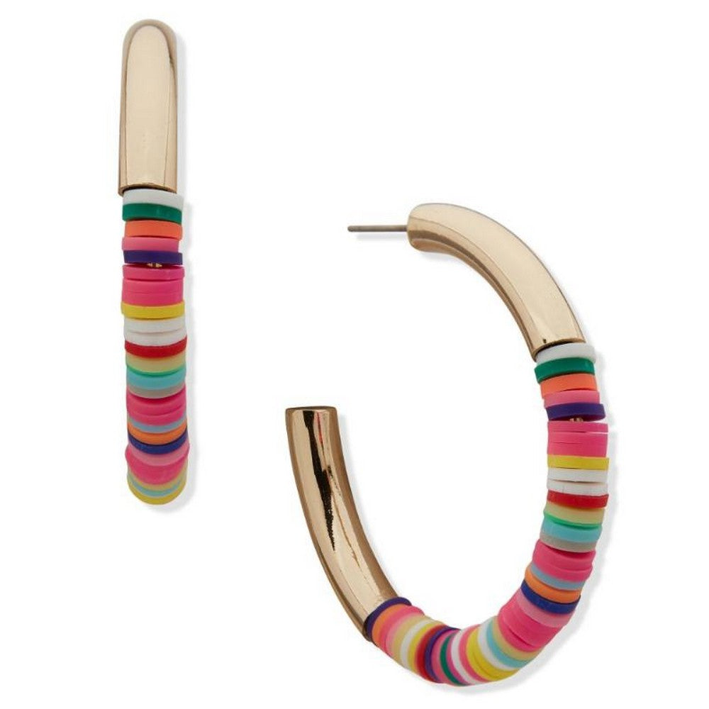 Nine West Jewelry 19G01382 Gold-tone  Earring with multi-color NINE WEST