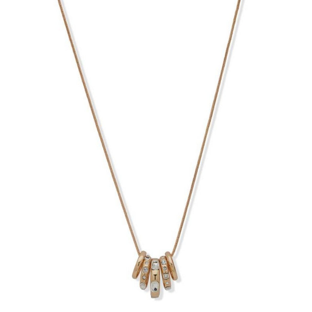 Nine West Jewelry 19N00628 Base metal with gold-tone NINE WEST