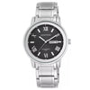 Armitron 20/4935bksv Men's Day/Date Function Bracelet Watch,
