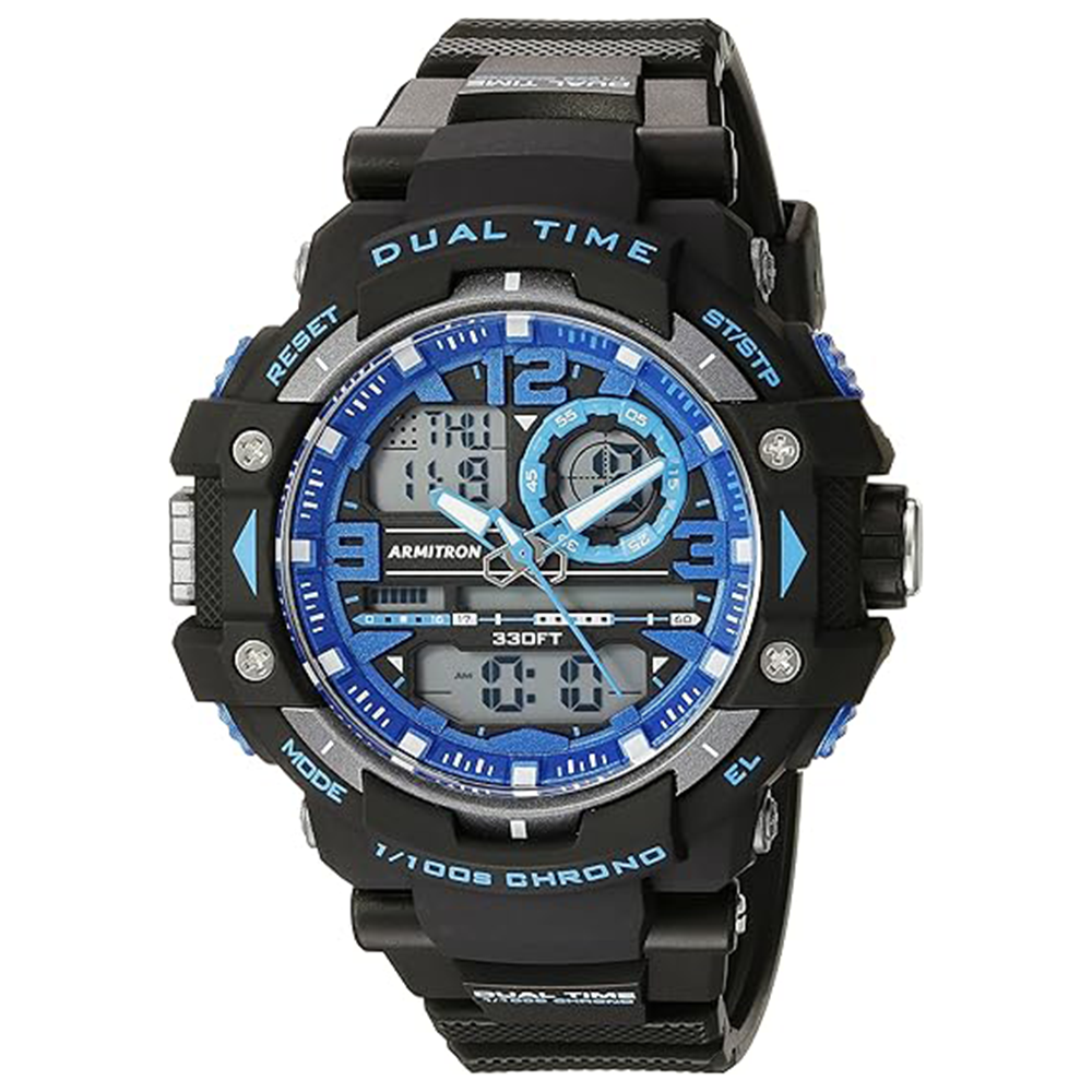 Armitron 20/5062BLU Analog-Digital Chronograph Sport Men's Watch
