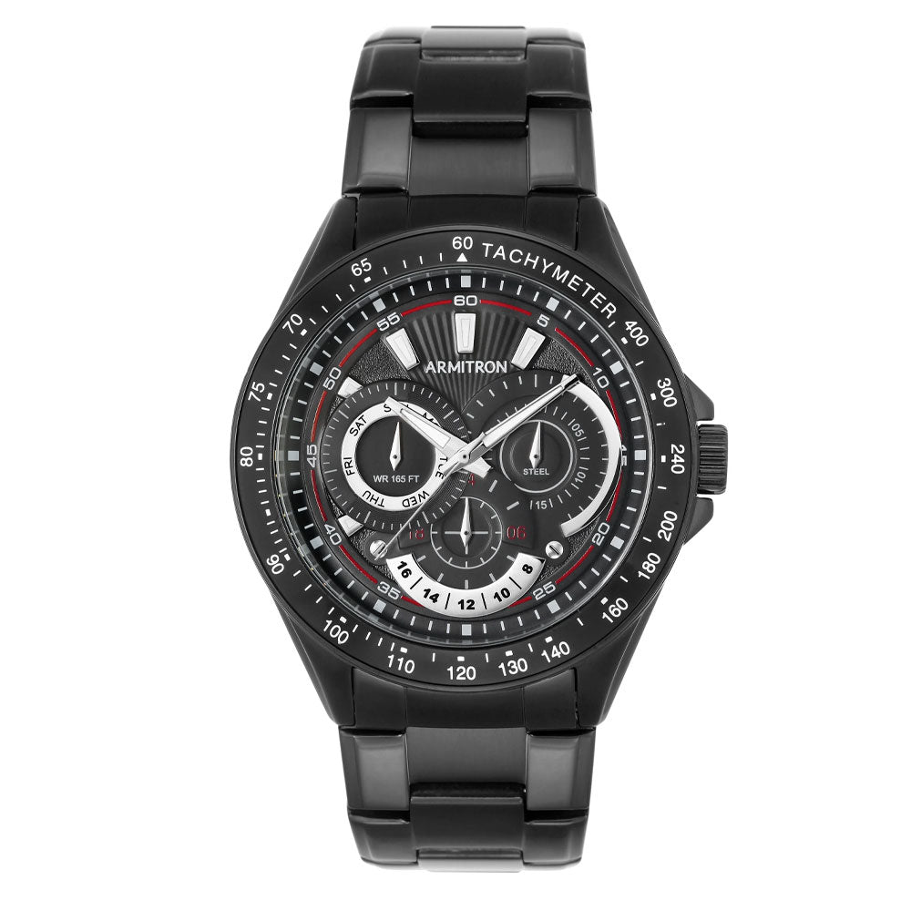 Armitron 20/5197BKTI Multi-Function Black Men's Watch