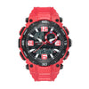 Armitron 20/5270RED Dual Sports Analogue Digital Red Resin Strap Men's Watch