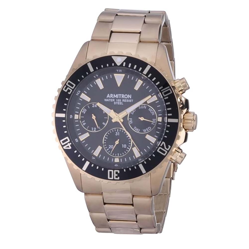 Armitron 20-5351BKGP Multi-Function Men's Watch