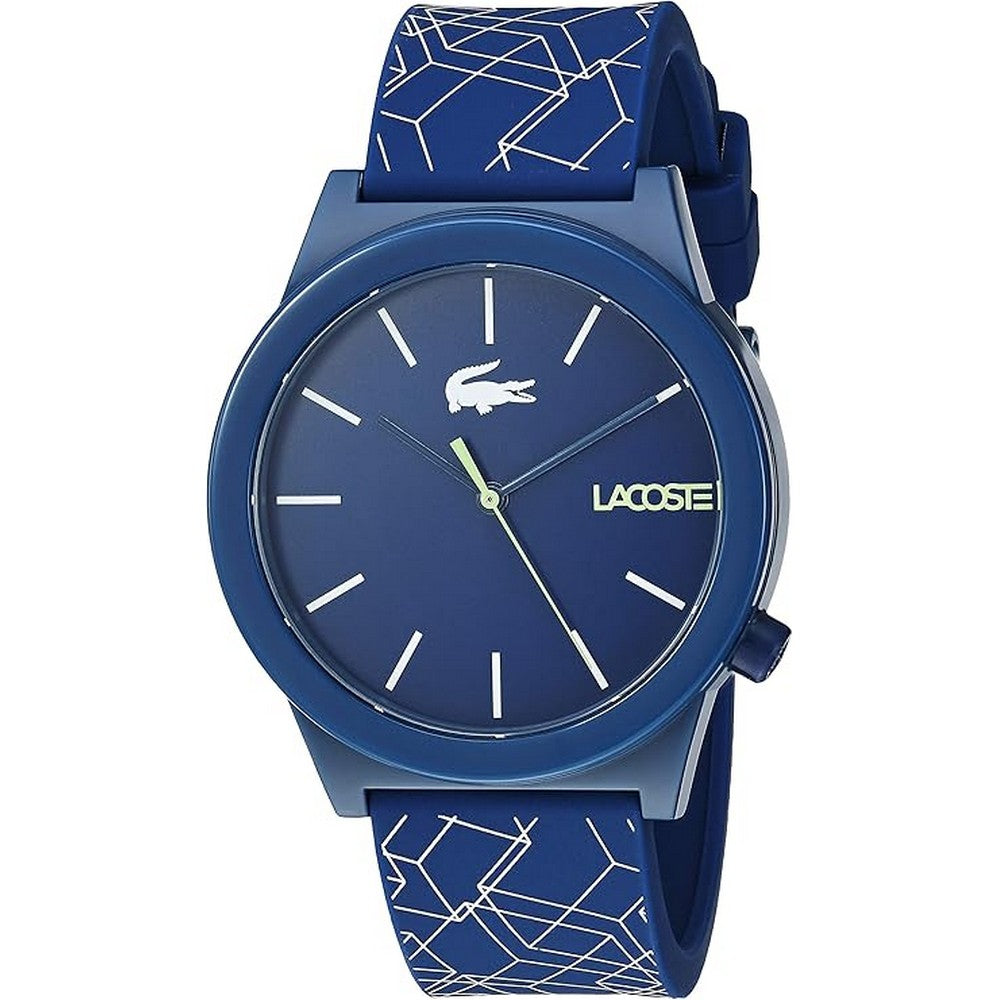 LACOSTE 2010957 Motion Quartz Stainless Steel Blue Silicone Men's Watch