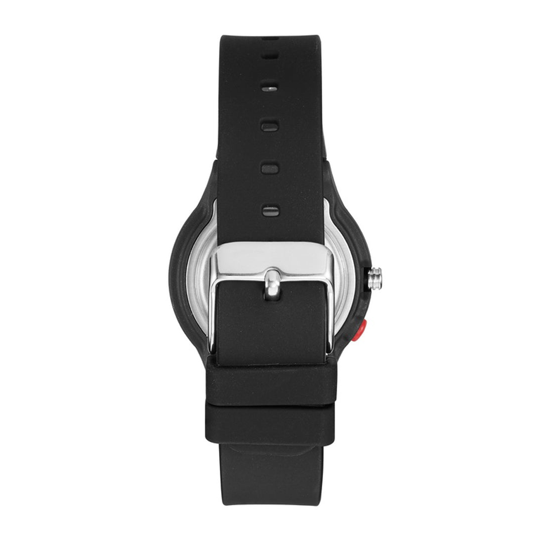 Armitron 25/6443BLK Sport Easy to Read Silicone Strap Unisex  Watch ARMITRON