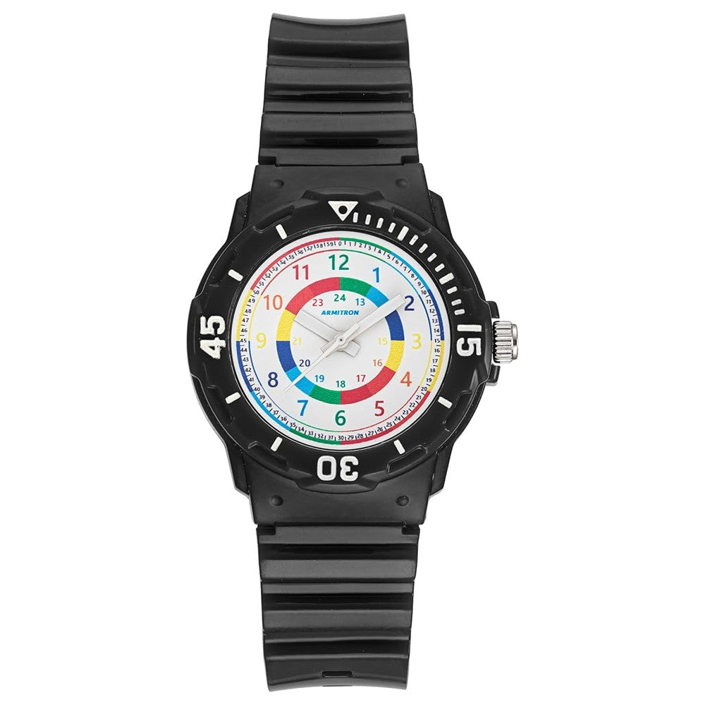Armitron Black Resin Kids Watch - 271000BLK