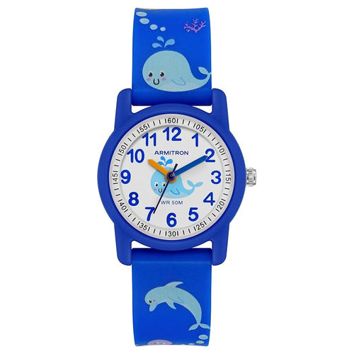 Armitron 27/1004 Sport Kids Easy to Read Patterned Resin Strap Watch