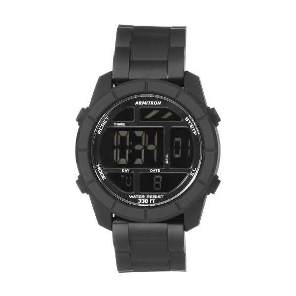 Armitron 40/8253BLK Chrono Pro Sports Digital Black Dial Men's Watch