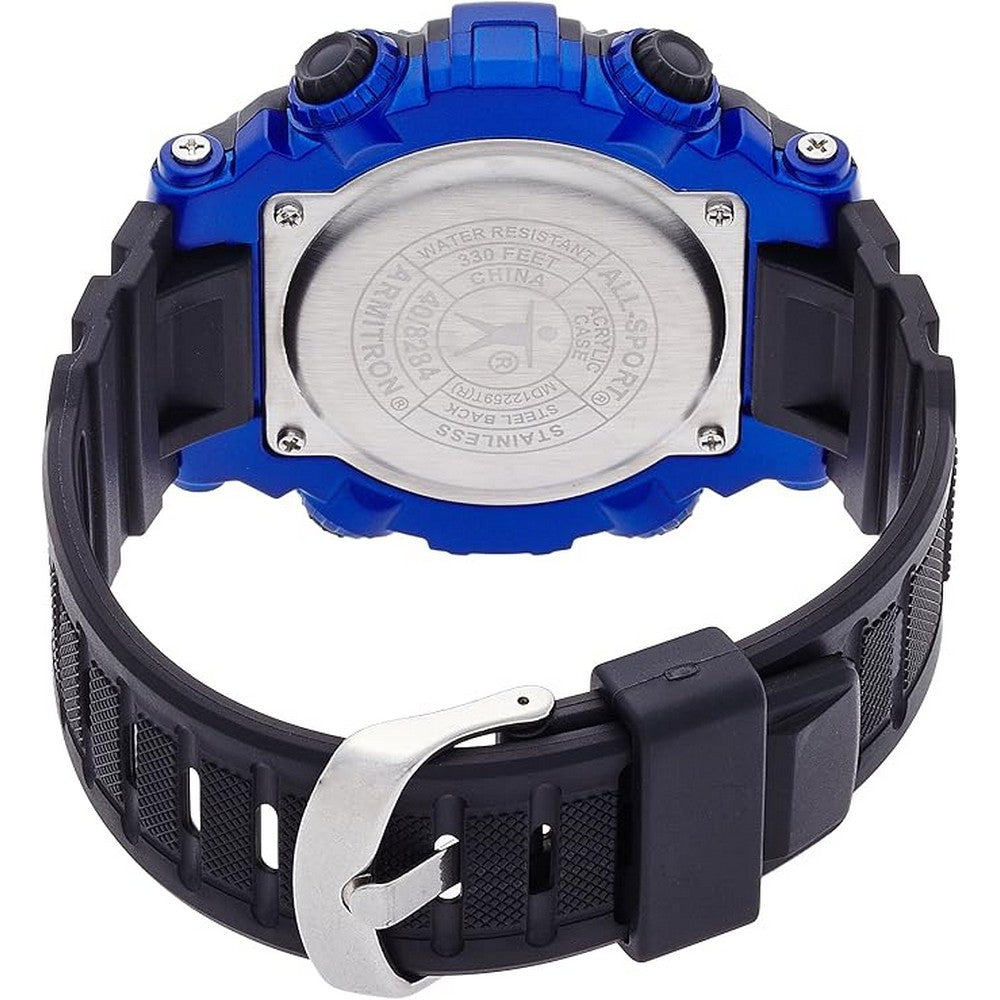 Armitron Sport Men's Digital Chronograph Resin Strap Watch, 40/8284BLU