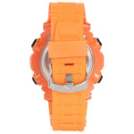Armitron 40/8284BOR Armitron Men's Digital Chronograph Black and Orange Resin Strap Watch