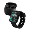 Armitron Connect Boom Smartwatch and Earbuds 42-1009BKST Black Strap Watch