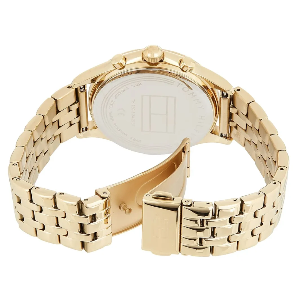 Tommy Hilfiger 1782121 gold-tone mother-of-pearl dial Women's Watch