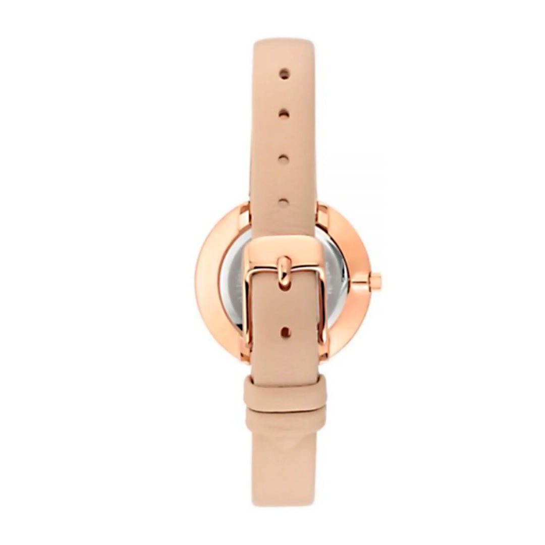 Armitron 75/5753MPRGBH Colias Genuine Crystal Accented Pink Leather Strap Women's Watch ARMITRON