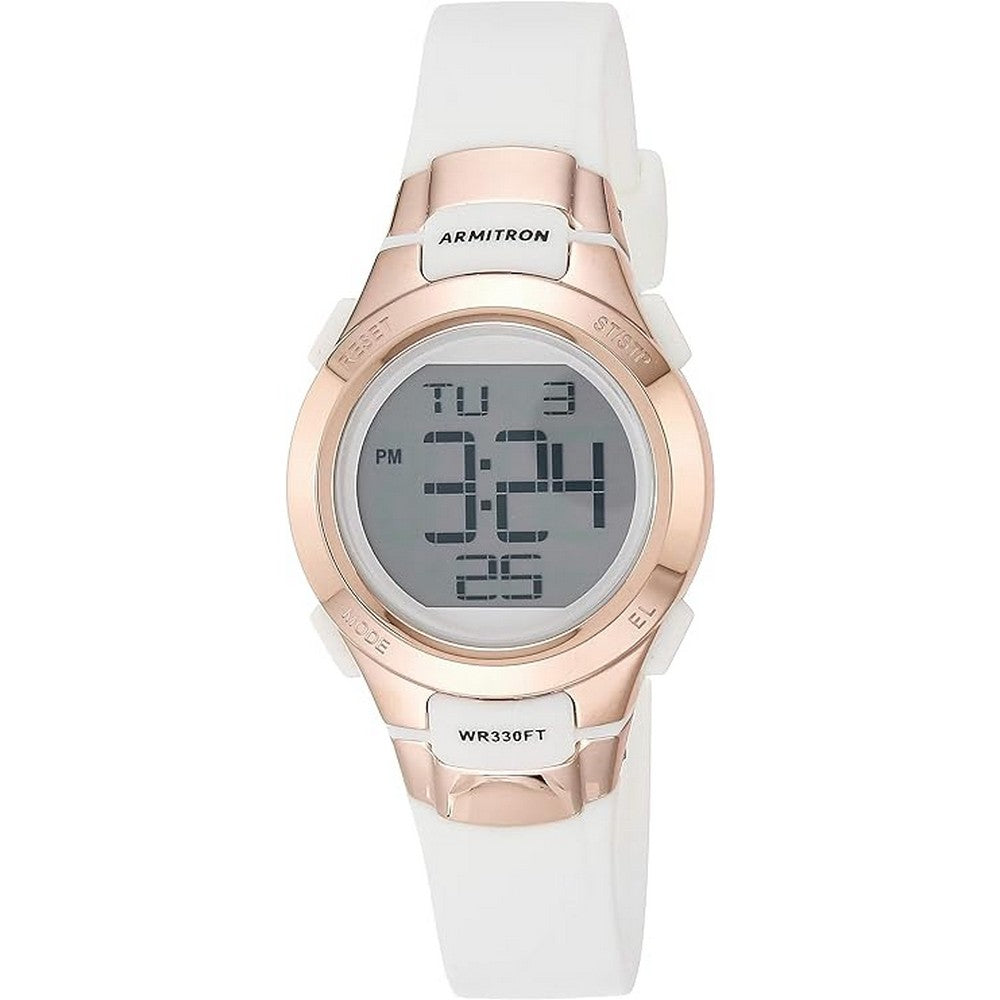 Armitron 45/7102 Sport Digital Chronograph Resin Strap Women's Watch