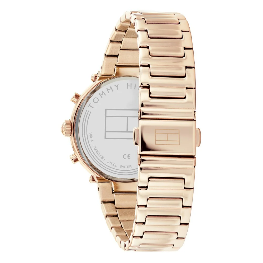 Tommy Hilfiger 1782489  Analogue Quartz Watch for women with Carnation gold colored Stainless Steel bracelet Tommy Hilfiger