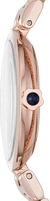 Emporio Armani AR11220 Two-Hand Rose Gold-Tone Stainless Steel Women's Watch