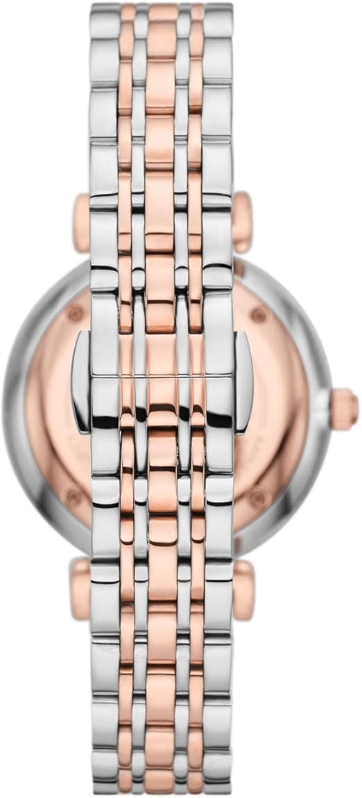 Emporio Armani AR11537 Women's Two-Tone Crystal Dial Watch