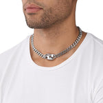 Diesel DX1412040 Stainless steel chain necklace