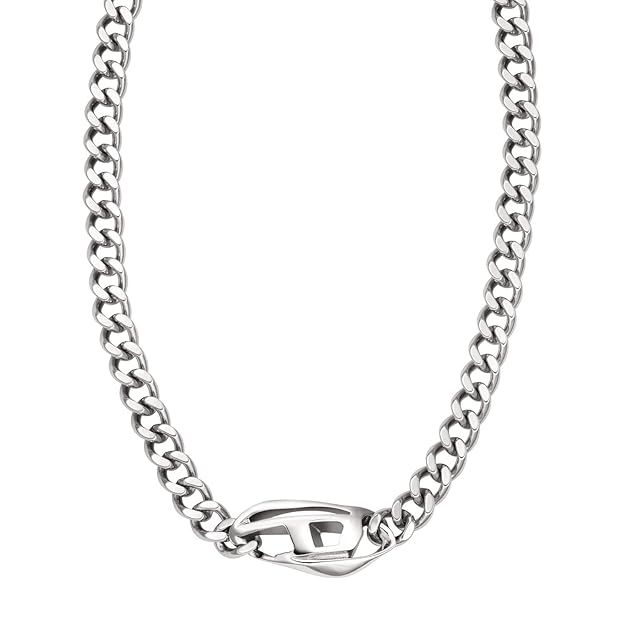 Diesel DX1412040 Stainless steel chain necklace